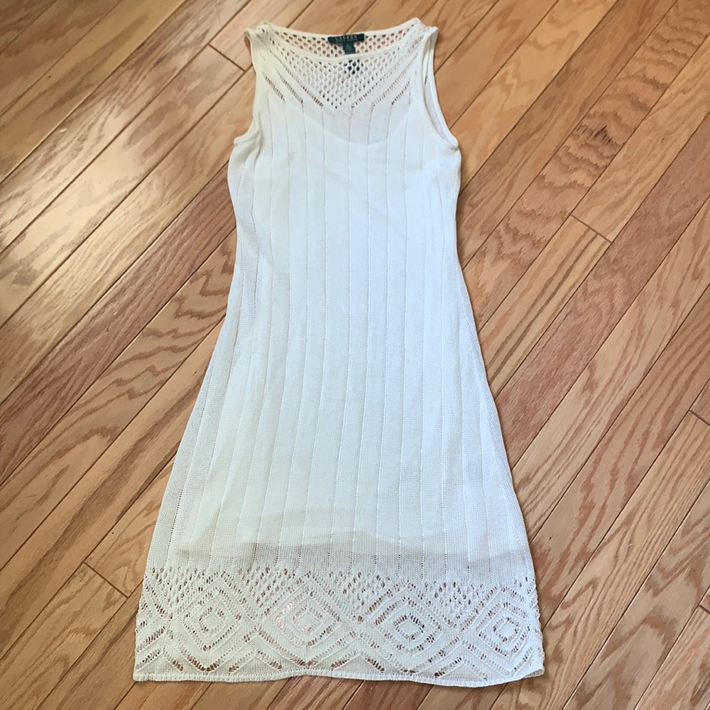 Ralph Lauren white dress